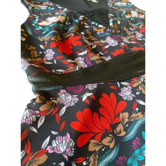 Bisou Bisou Michele Bohbot Spring Summer Floral Tank Women’s XL Blouse - Picture 6 of 12